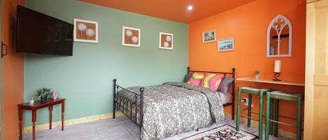 1 bilik tidur, seterika/papan seterika, Wi-fi percuma, cadar katil