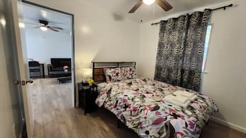 1 bedroom, iron/ironing board, free WiFi, bed sheets