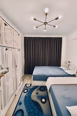 Apartment, 2 Bedrooms, Accessible, Smoking - Spacious 3-bedroom Apartment in Sheikh Zayed With Modern Comforts (Sheikh Zayed City)