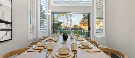 House, Multiple Beds, Pool Access, Pool View (2312 Rowland Heights) | Dining