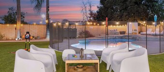 Luxury Pool Home w Theater Games & Mountain View