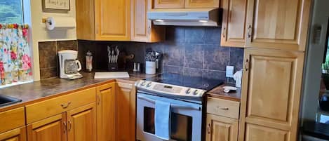 Microwave, oven, stovetop