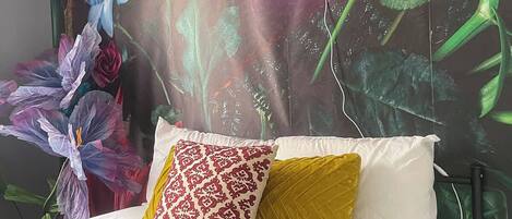 2 quartos, acesso à internet, roupa de cama