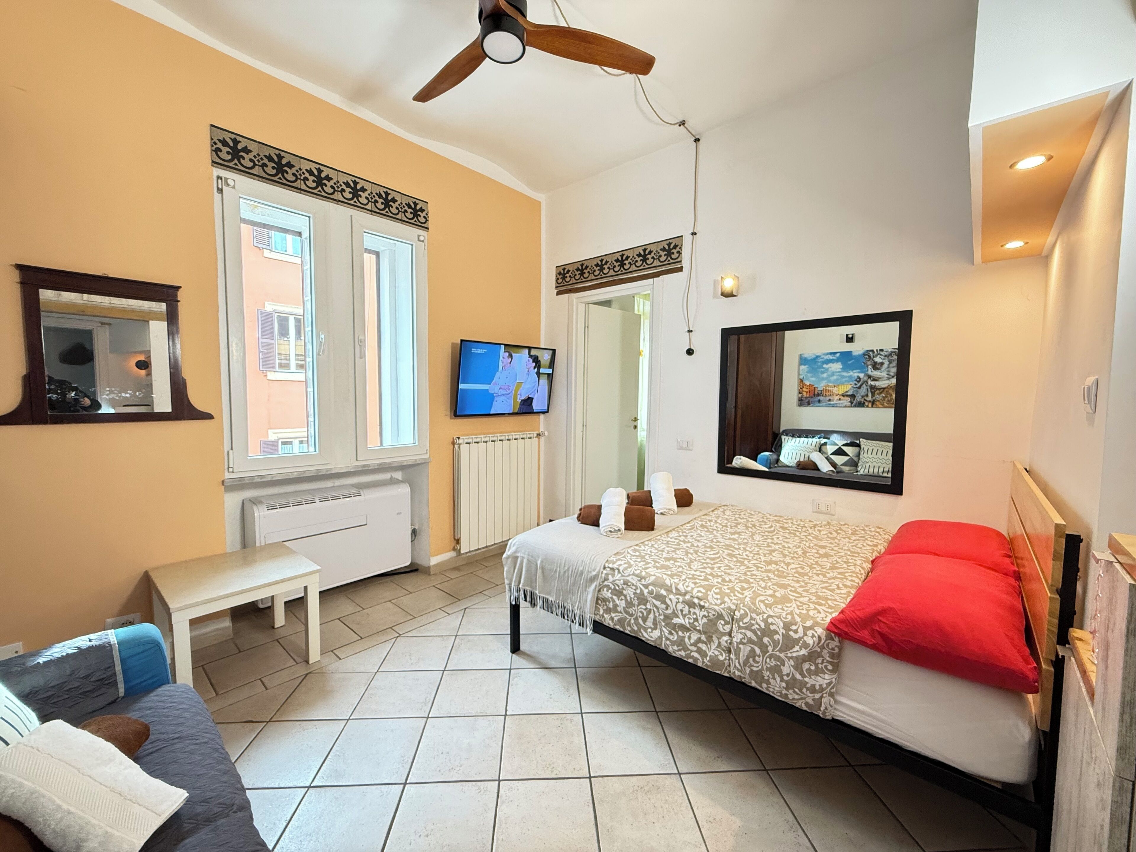 1 chambre, fer et planche à repasser, Wi-Fi, draps fournis