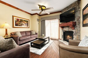 55-inch Smart TV with cable channels