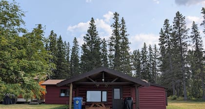 Snowy Owl: A lakefront log cabin at Clearwater Lake for the whole family!