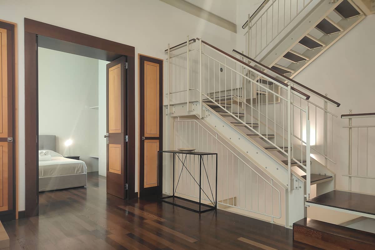 Appartement Duplex Deluxe, vue ville | Coin séjour