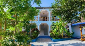 Voorkant van accommodatie