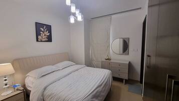 2 Schlafzimmer, Bügeleisen/Bügelbrett, kostenloses WLAN, Bettwäsche