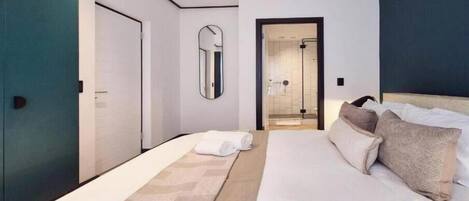 1 soverom, strykejern/-brett, wi-fi og sengetøy