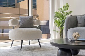 Exclusive Apartment | Living area - Silkhaus Bay Square 13 (Dubai)