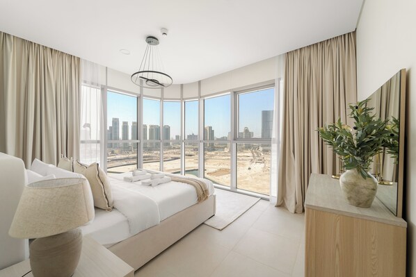 Presidential Apartment | Egyptian cotton sheets, premium bedding, memory foam beds, in-room safe