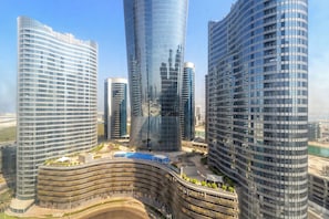 Deluxe-Apartment | Blick auf die Stadt