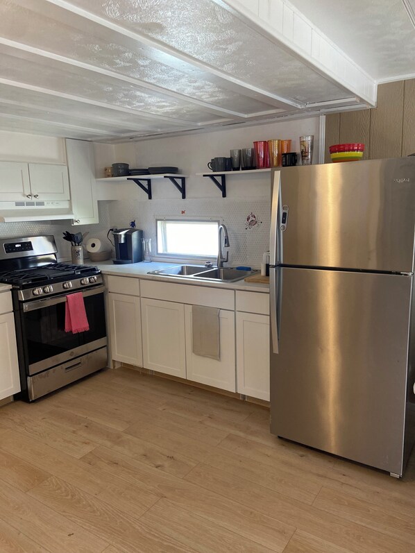 Microwave, oven, stovetop