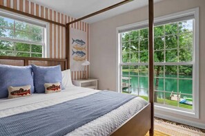 5 chambres, bureau, lit de bébé portatif, Wi-Fi