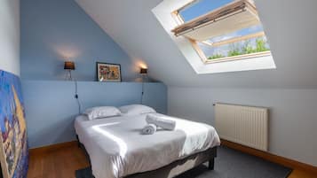 4 chambres, fer et planche Ă repasser, Wi-Fi gratuit, draps fournis