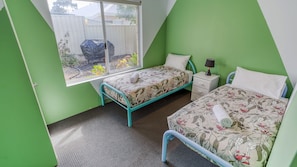 4 bedrooms, iron/ironing board, travel cot, free WiFi