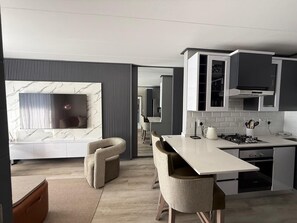 Microondas, horno y parrilla de estufa 