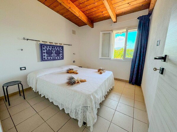 2 habitaciones, ropa de cama y acceso para silla de ruedas