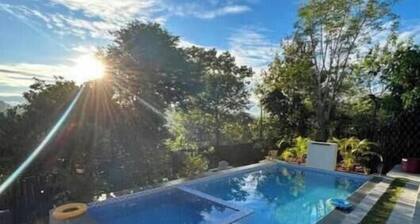 Villa w/ nature’sView &Pool/bonfire/outside movie