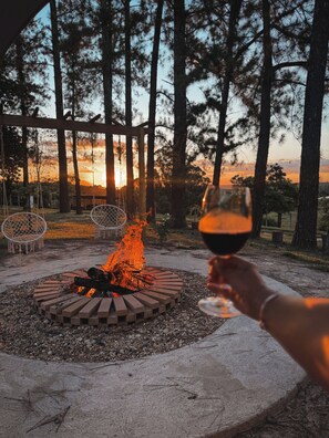 Fireplace - Pousada Vossa Excelencia (Cajuru)