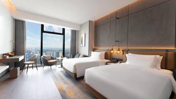 Executive Room, 2 Twin Beds, City View