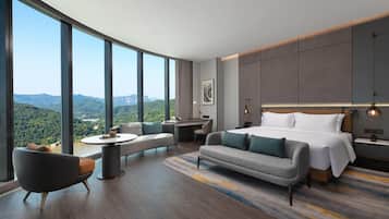 Camera Deluxe, 1 letto king, vista fiume