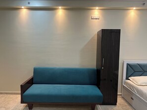 Desk, iron/ironing board, free WiFi, bed sheets