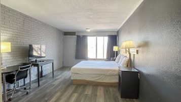 Kamar, 1 Tempat Tidur Queen, Boleh Merokok | Brankas, Wi-Fi gratis, dan seprai linen