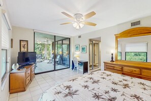 2 chambres, fer et planche à repasser, accès à Internet, literie fournie