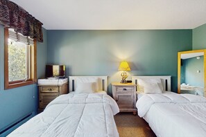 3 chambres, Wi-Fi, literie fournie