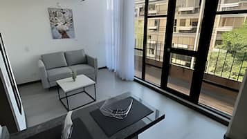 Apartamento clássico | Área de estar
