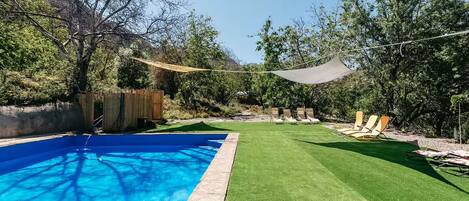 Seasonal outdoor pool