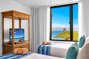 Condo (2 Bedrooms) | 2 bedrooms, laptop workspace, iron/ironing board, bed sheets