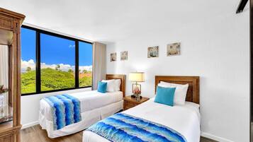 Condo (2 Bedrooms) | 2 bedrooms, laptop workspace, iron/ironing board, bed sheets