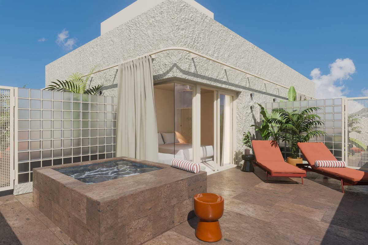 Kamar Double Deluks, 1 kamar tidur, pemandangan laut | Meja kerja, tirai kedap cahaya, setrika/meja setrika, dan Wi-Fi gratis