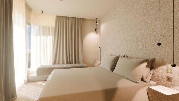 Deluxe Double Room, City View | Desk, blackout curtains, iron/ironing board, free WiFi - Hotel Taro Santa Cruz (Santa Cruz de Tenerife)