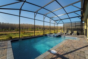 Indoor pool - Awesome 8BR Villa Pool Theater Arcade (Kissimmee)