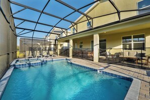 Indoor pool - Awesome 8BR Villa Pool Theater Arcade (Kissimmee)