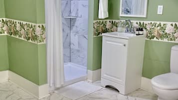 Hair dryer, towels