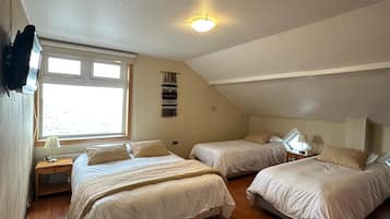 Ropa de cama de alta calidad y minibar