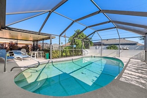 Pool - Spacious 4BR Pool Home, Pet-Friendly, Near Beaches (Port Charlotte)