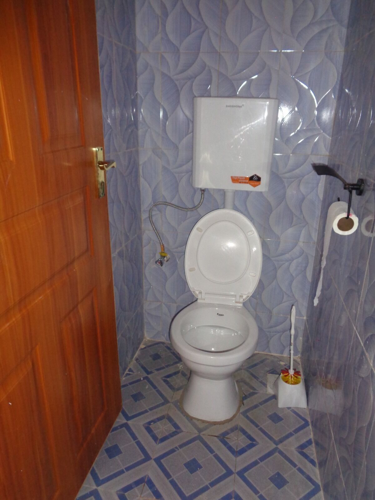 Towels, soap, toilet paper