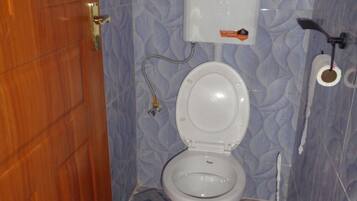 Towels, soap, toilet paper