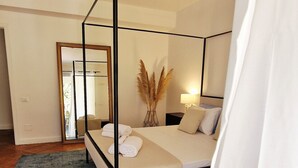 1 室のベッドルーム、アイロン / アイロン台、WiFi、ベッドシーツ