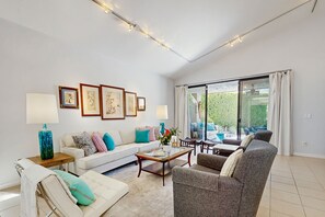 TV, fireplace, DVD player
