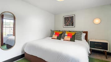 4 soverom, skrivebord, strykejern/-brett og wi-fi (inkludert)