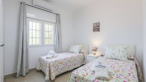 2 bedrooms, iron/ironing board, travel crib, WiFi