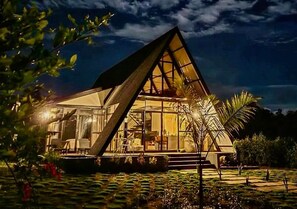 Premier Cottage, Private Pool, Valley View | Cadar kapas Mesir, peralatan tempat tidur premium, gebar bulu kapas