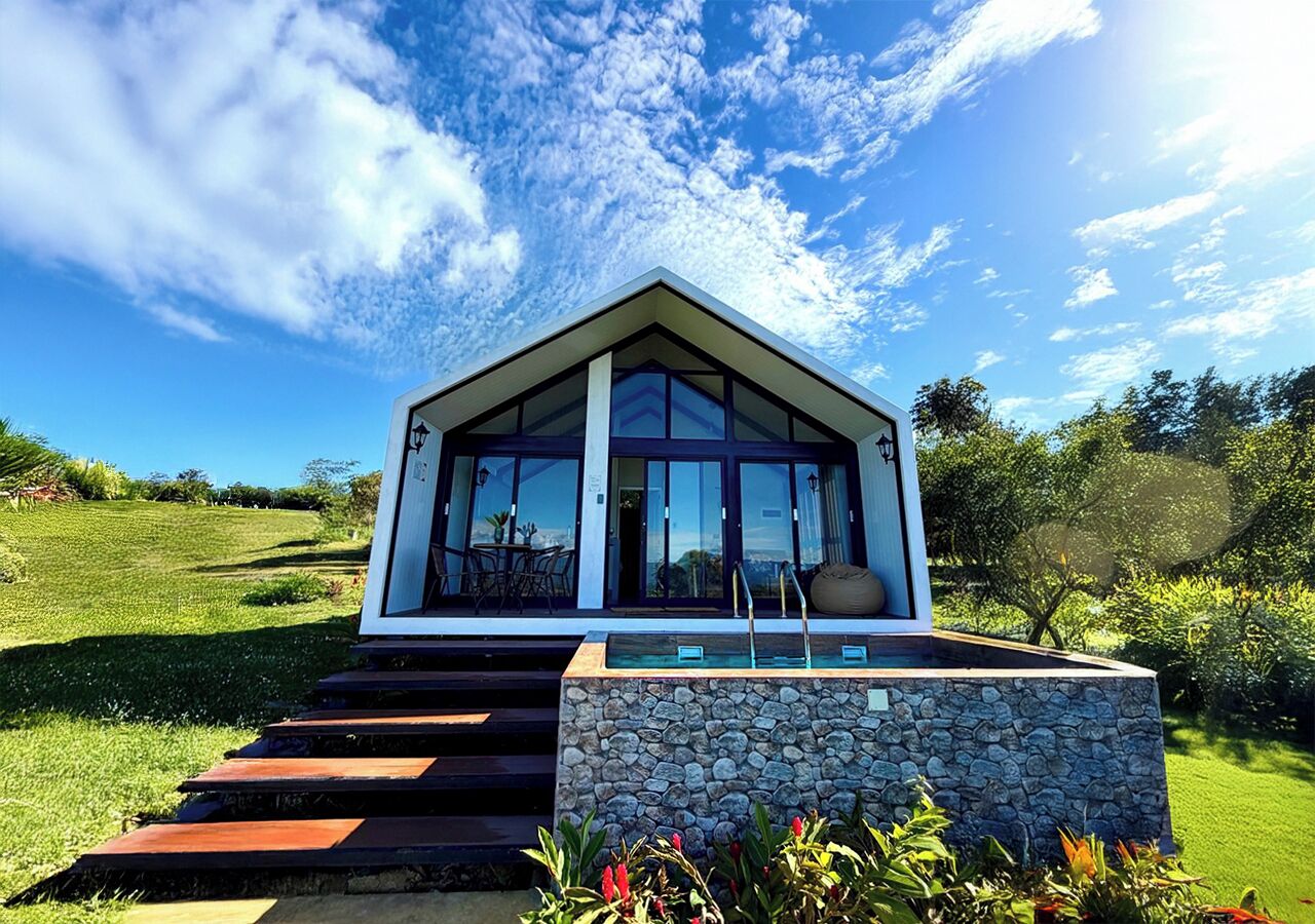 Design House, 1 Queen Bed, Private Pool, Garden View